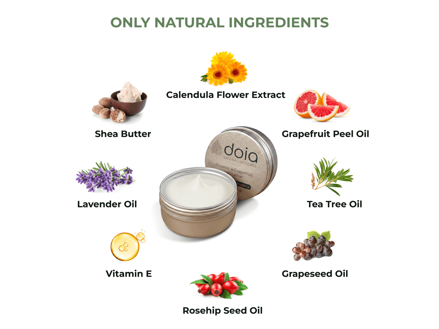 Rosehip & Grapefruit Moisturiser